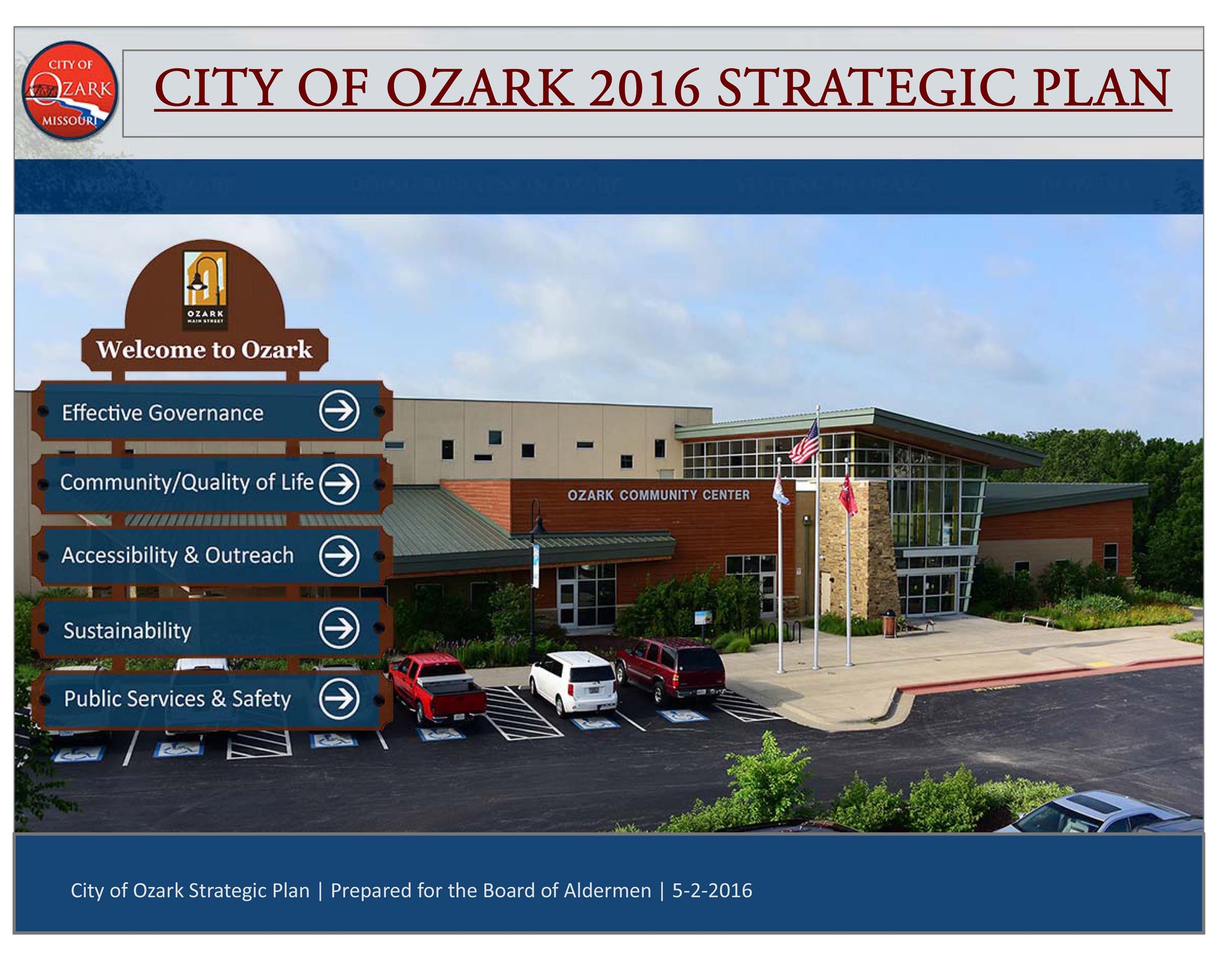 2016 OZARK STRATEGIC PLAN