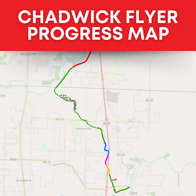 Chadwick Flyer Progress Map