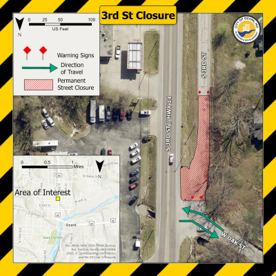 3rd St. Closure